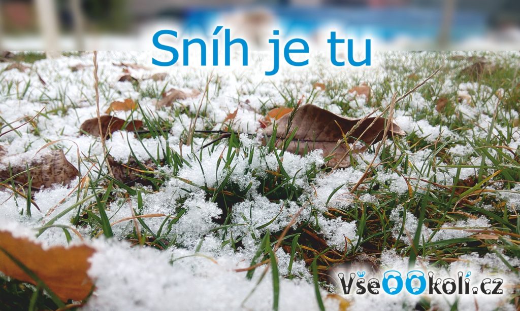 Sníh je tu