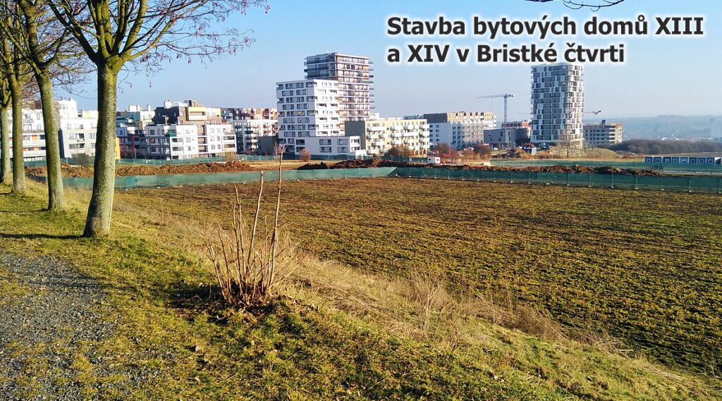 Stavba bytových domů XIII a XIV v Britské čtvrti, Stodůlky